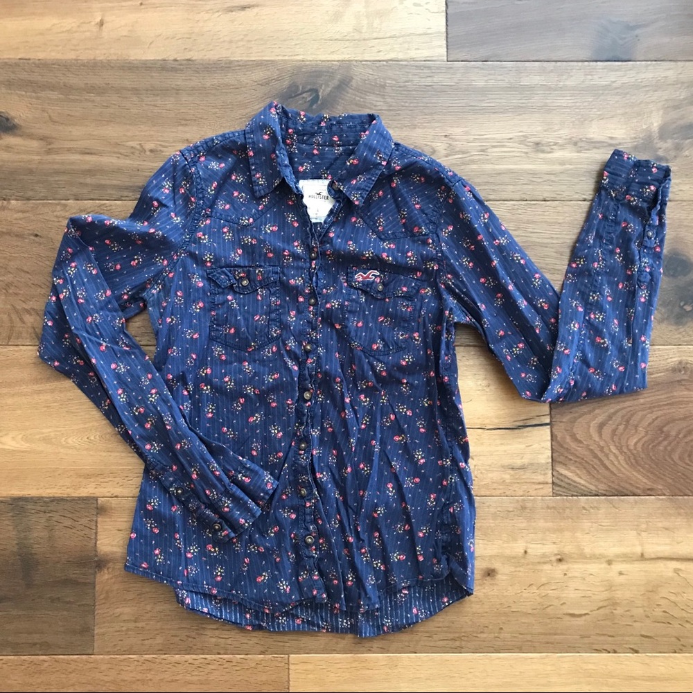 Floral Button Up Shirt